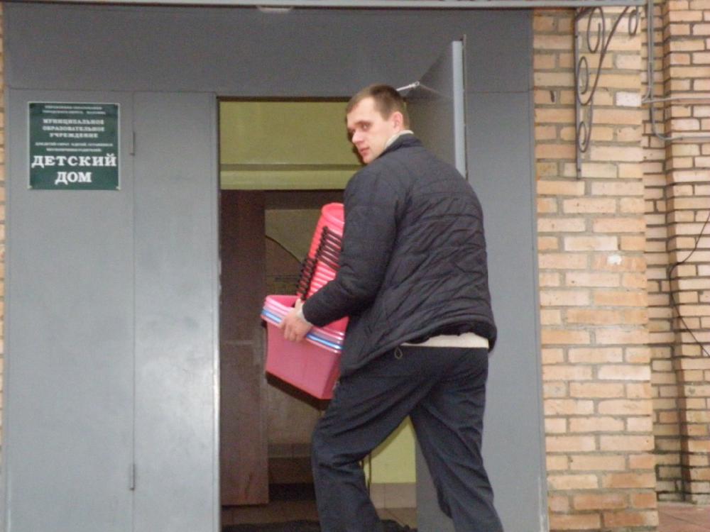 Беседа с воспитанницами Запрудного детского дома