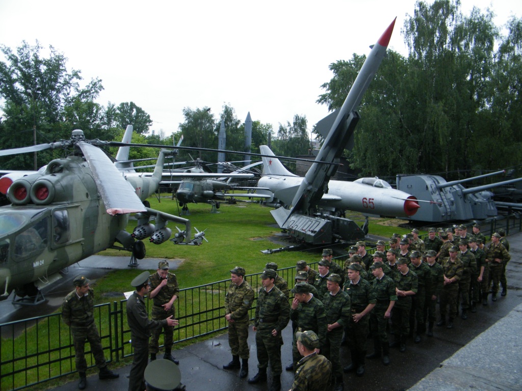 Поездка в центральный музей Вооруженных Сил