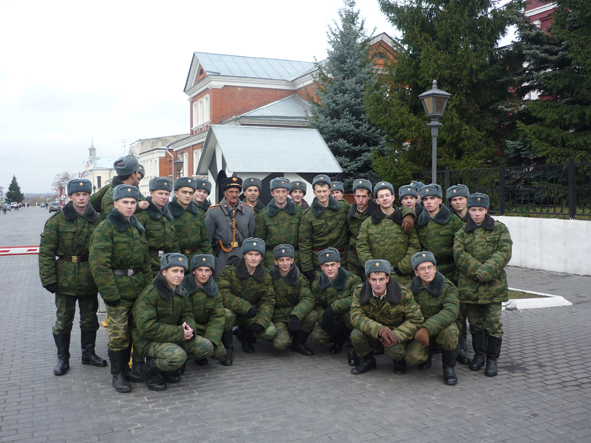 Экскурсия в/ч 14154 по исторической части Коломны