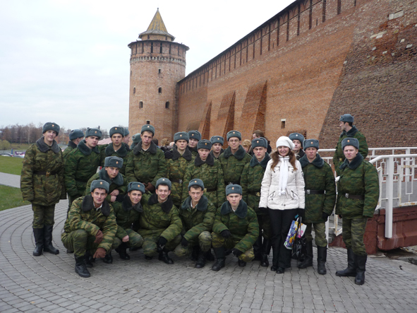 Экскурсия в/ч 14154 по исторической части Коломны