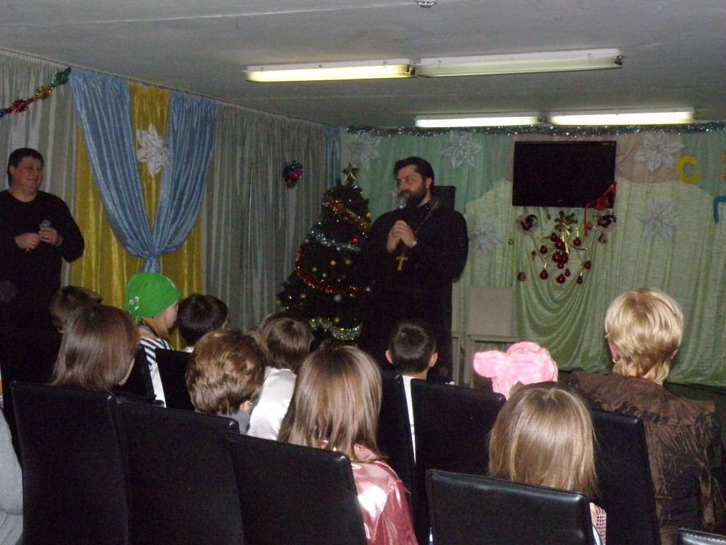 На празднике в Коломенском детском доме