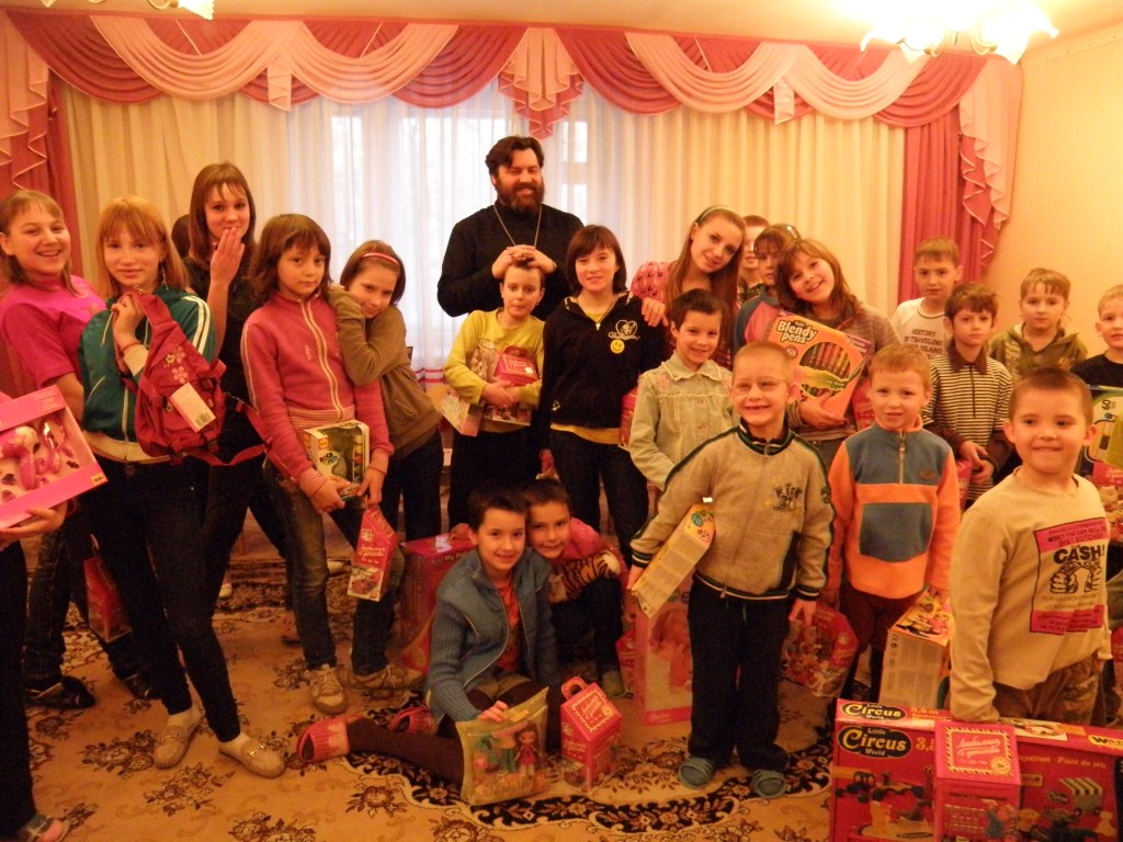 Рождественские поздравления детей