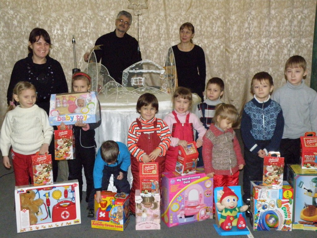 Рождественские поздравления детей