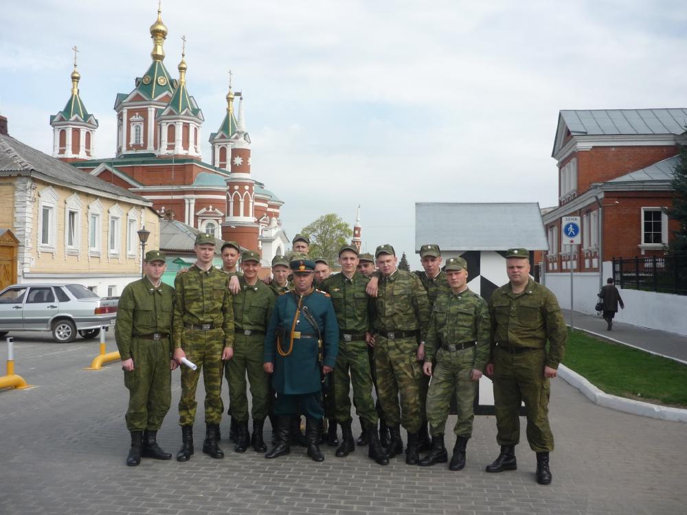 Экскурсия с солдатами по исторической части Коломны и в Музей Боевой славы