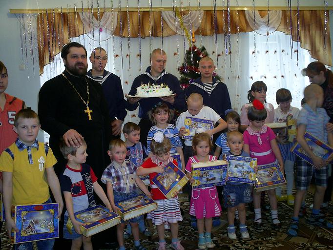 Поздравление ребят на Рождество