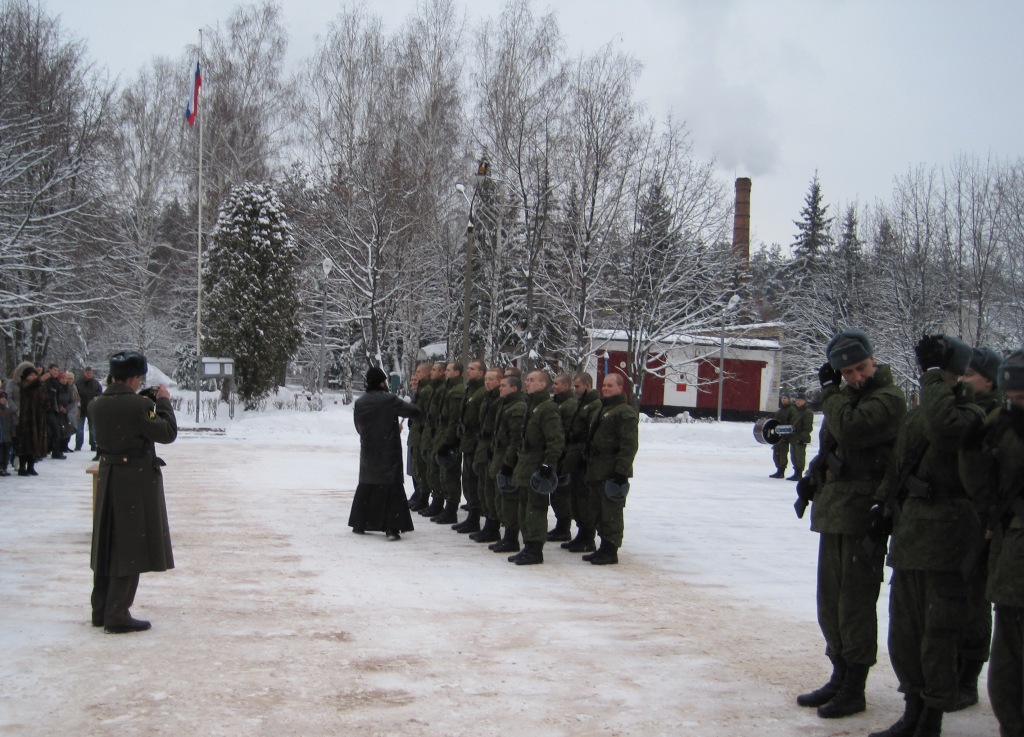 Присяга в/ч 73802 24.12.2011