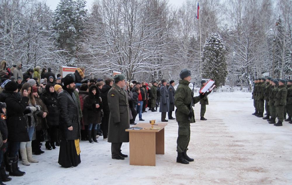 Присяга в/ч 73802 24.12.2011