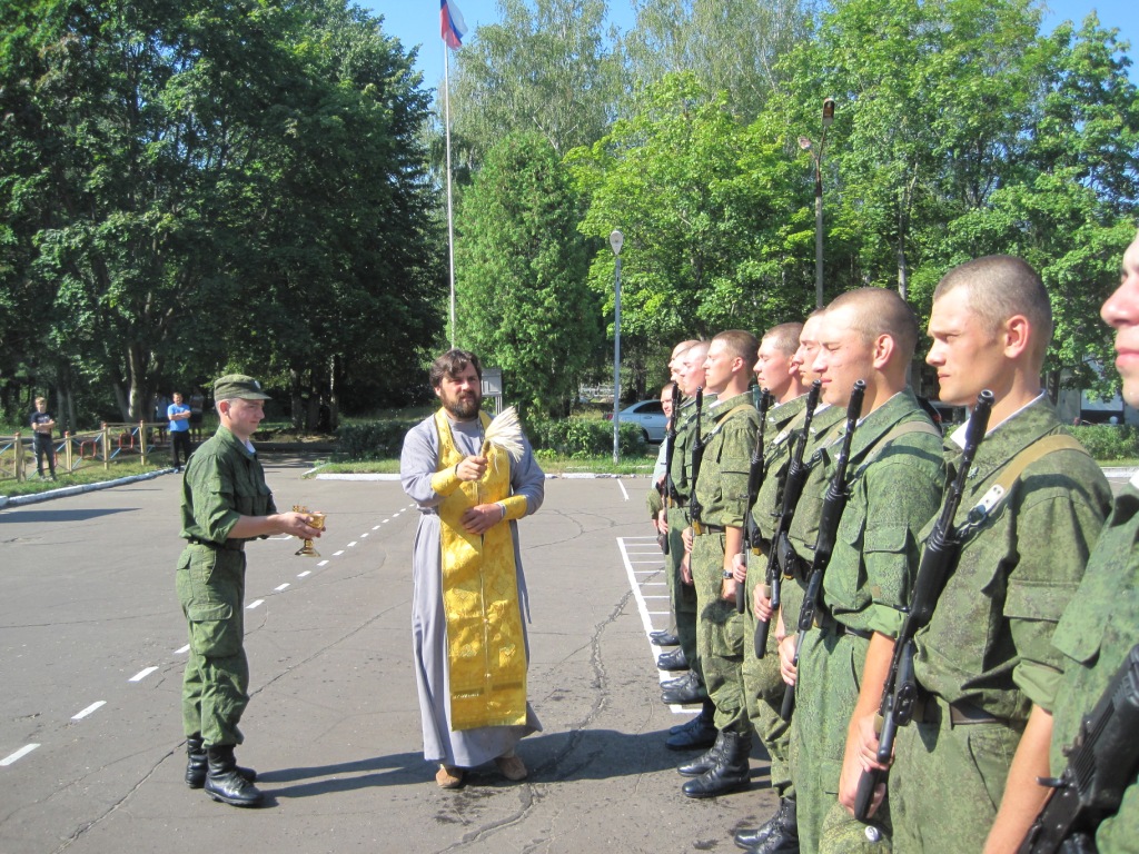 Присяга в/ч № 73802