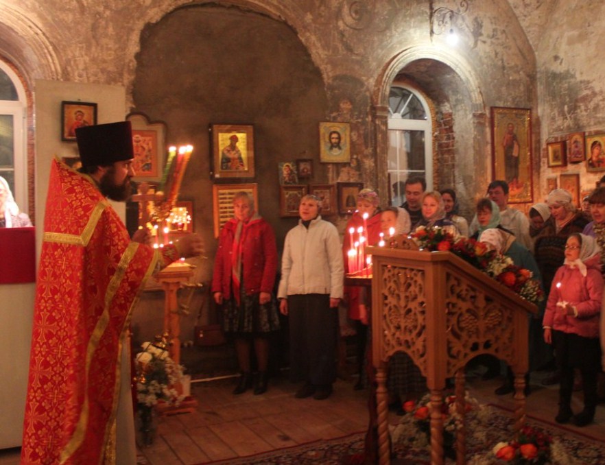 Пасхальная служба