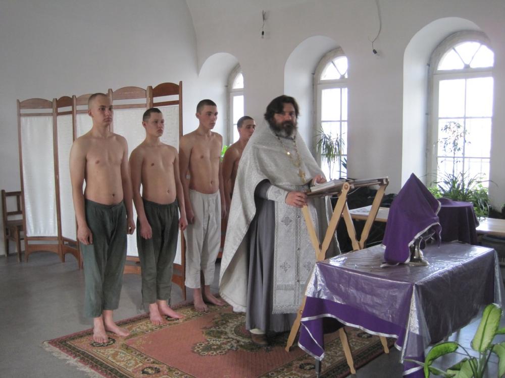 Крещение моряков