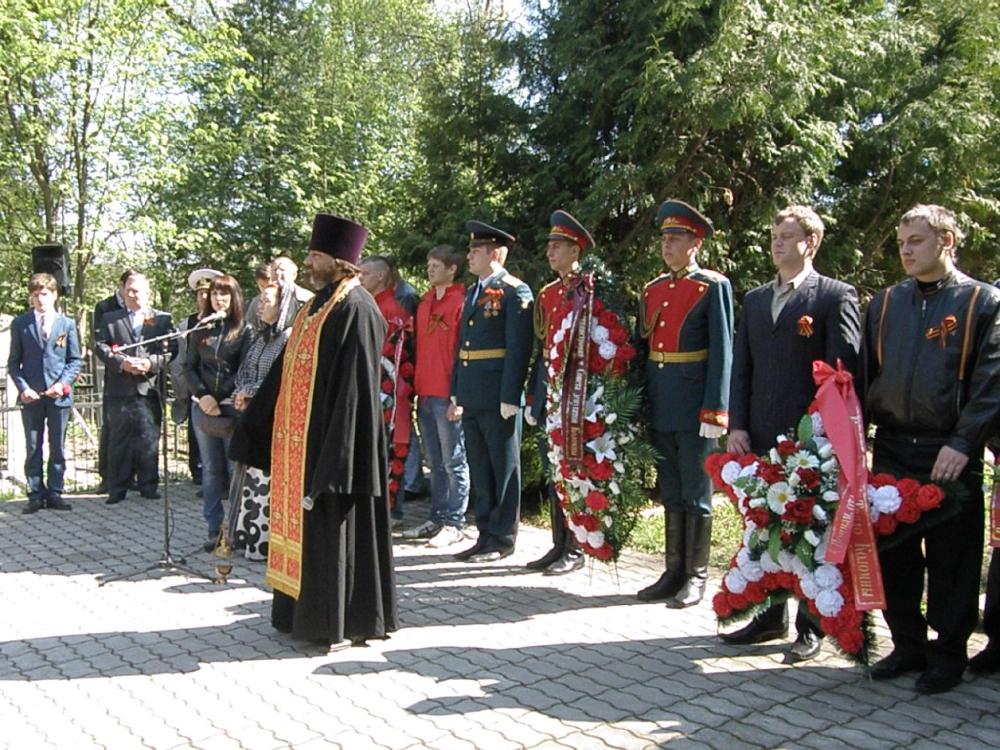 Лития на Старом кладбище