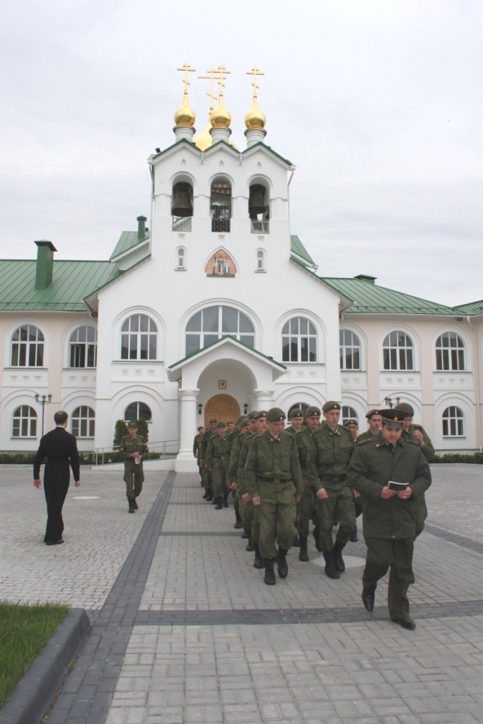 Солдатские поездки в Коломенскую духовную семинарию