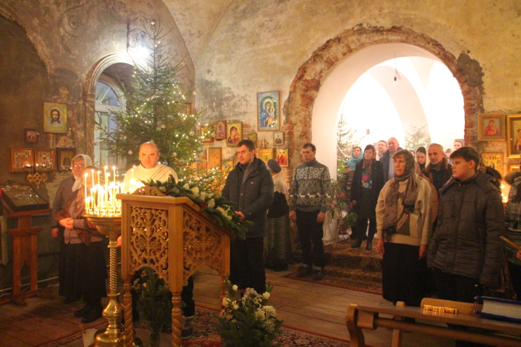Рождественская служба 2015