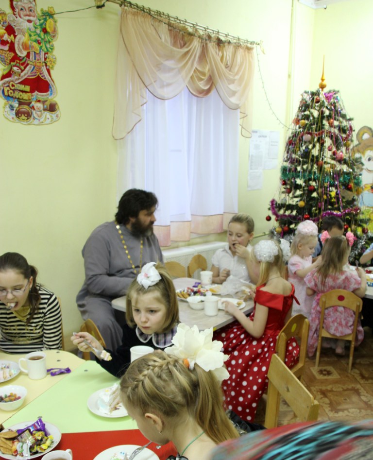 Рождественские поздравления детей