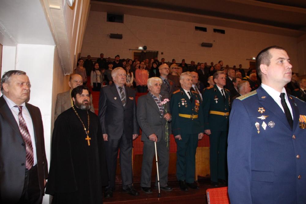 Торжественное мероприятие ко Дню защитника Отечества