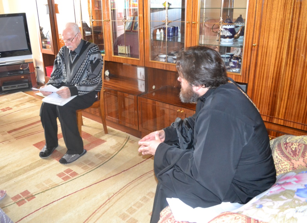 Посещение ветеранов